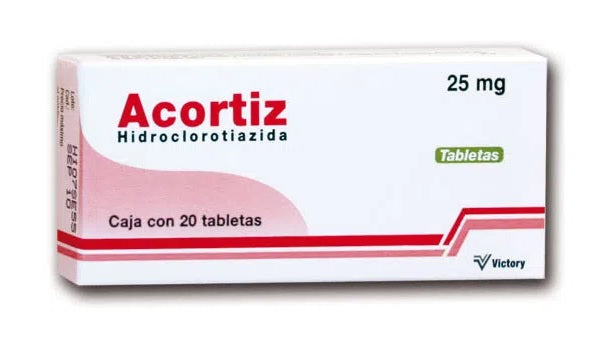 ACORTIZ TAB. 25 MG. CAJA C/20