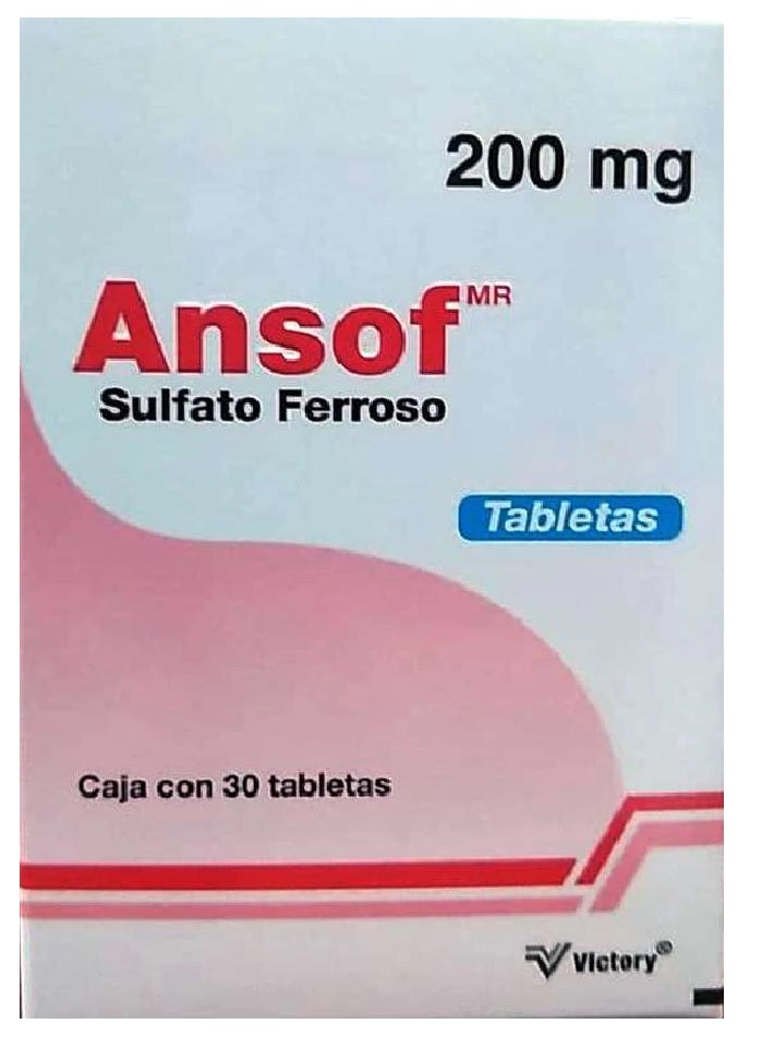 ANSOF TAB. 200 MG. CAJA C/30