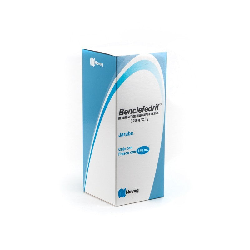 BENCIEFEDRIL SOL. CAJA C/FCO. C/120 ML.