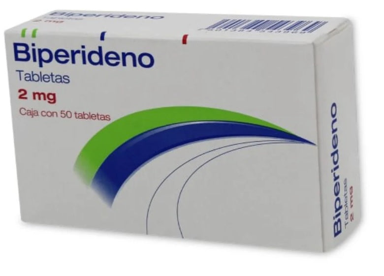 BIPERIDENO TAB. 2 MG. CAJA C/50