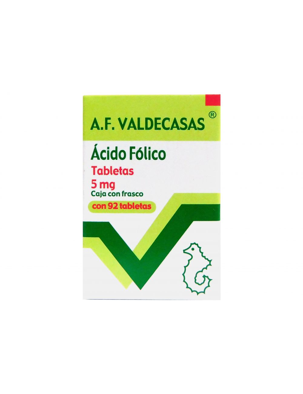 ACIDO FOLICO TAB. 5 MG. CAJA C/92