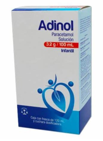 ADINOL SOL. INFANTIL CAJA C/FCO. C/120 ML.