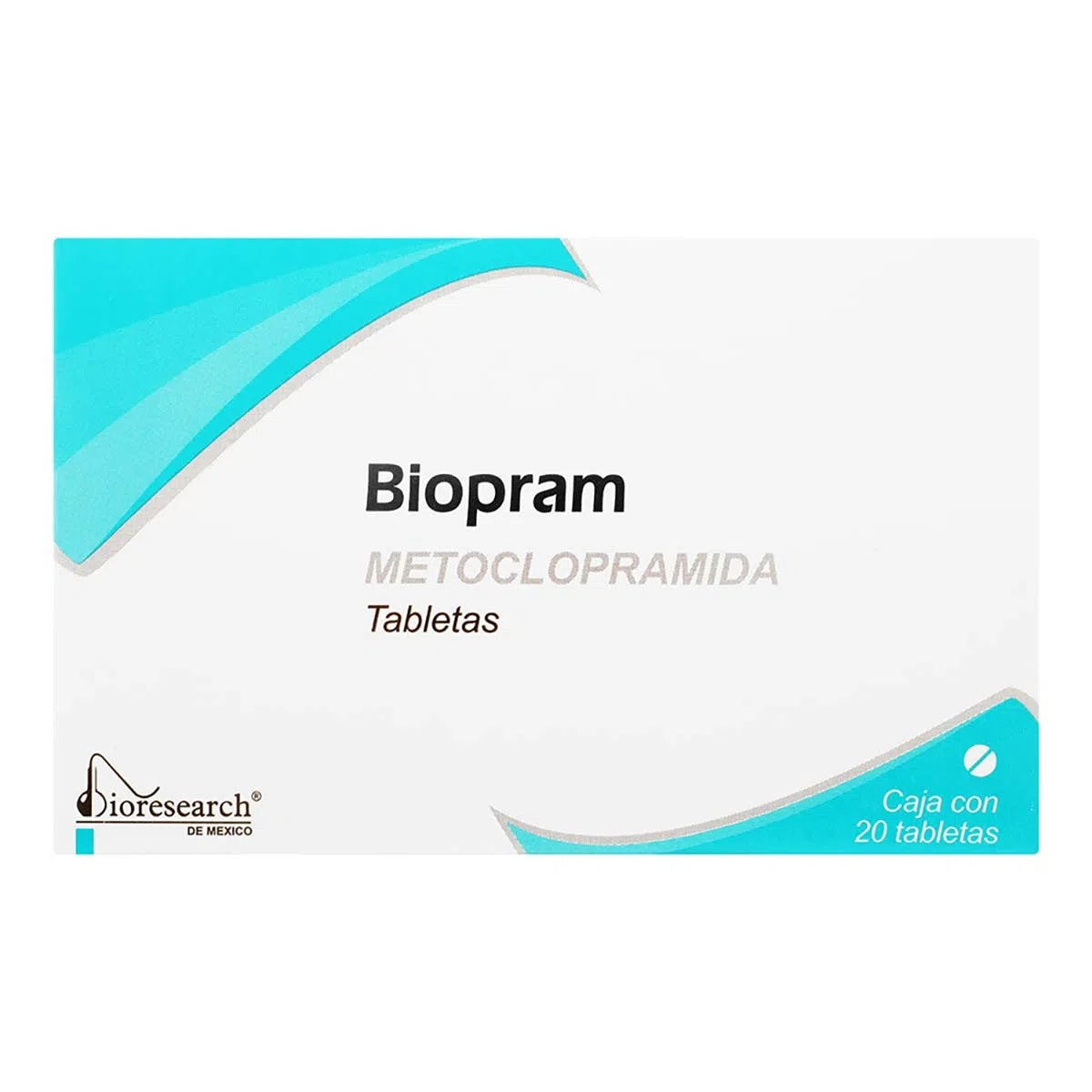 BIOPRAM TAB. 10 MG. CAJA C/20