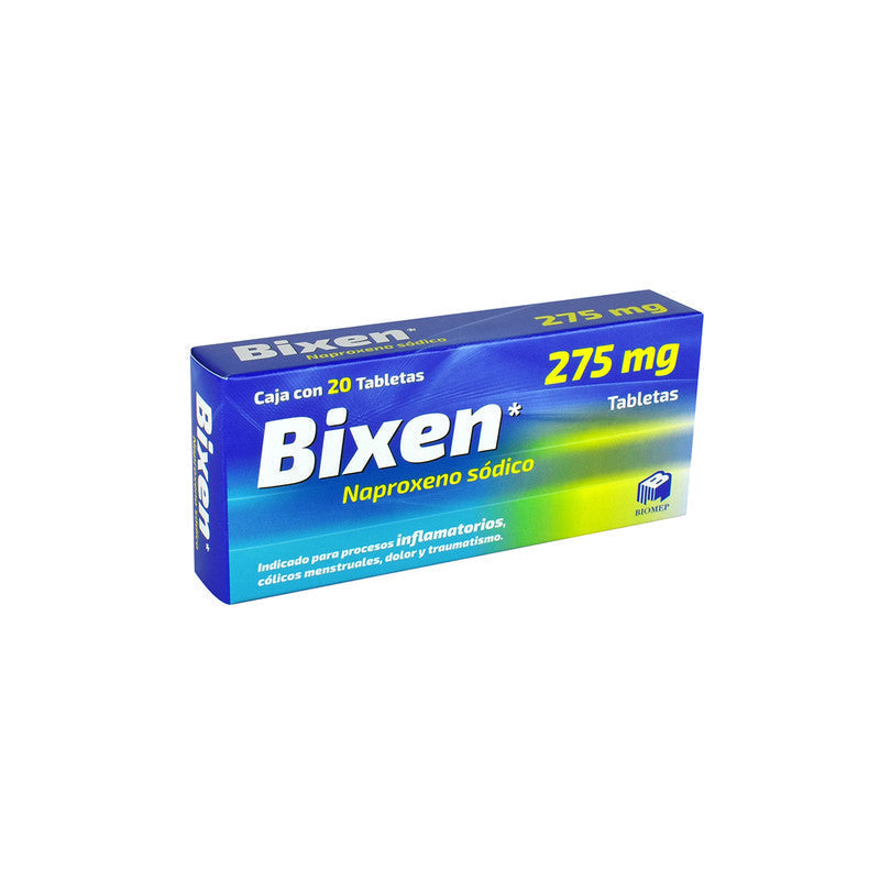 BIXEN TAB 275 MG CAJA C/20