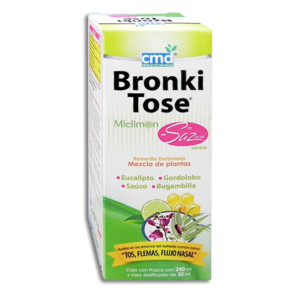 BRONKITOSE MIELIMON SAZ JBE. CAJA C/FCO. C/240 ML.