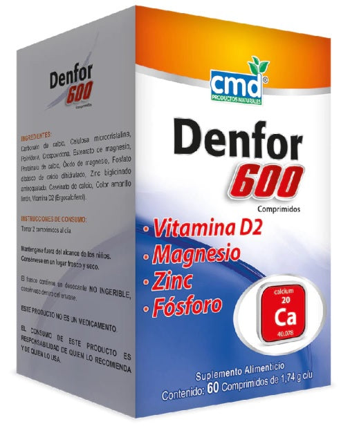 DENFOR 600 COMPR. 1.74 G. CAJA C/FCO. C/60