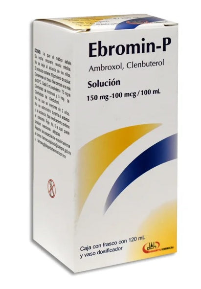 EBROMIN-P SOL. CAJA C/FCO. C/120 ML.