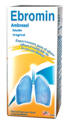 EBROMIN SOL. CAJA C/FCO. C/120 ML.