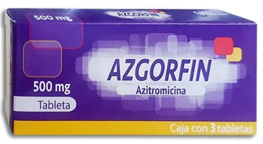 AZGORFIN TAB. 500 MG. CAJA C/3