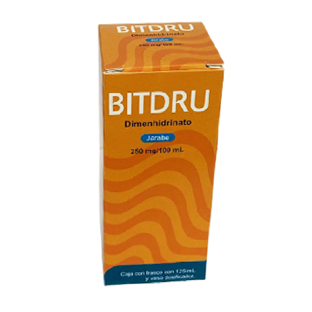BITDRU JBE. 250 MG./100 ML. CAJA C/FCO. C/125 ML