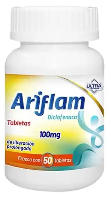 ARIFLAM TAB. L.P. 100 MG. FCO. C/50