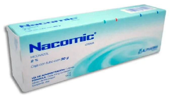 NACOMIC CMA. CAJA C/TUBO C/30 G.