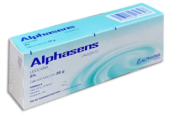 ALPHASENS UNG. 5 G./100 G. CAJA C/TUBO C/35 G.
