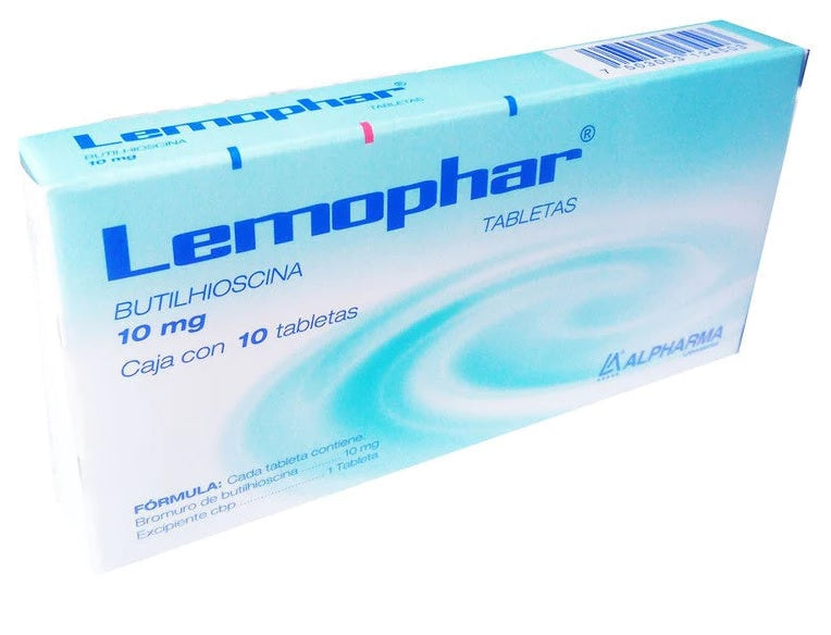 LEMOPHAR TAB. 10 MG. CAJA C/10
