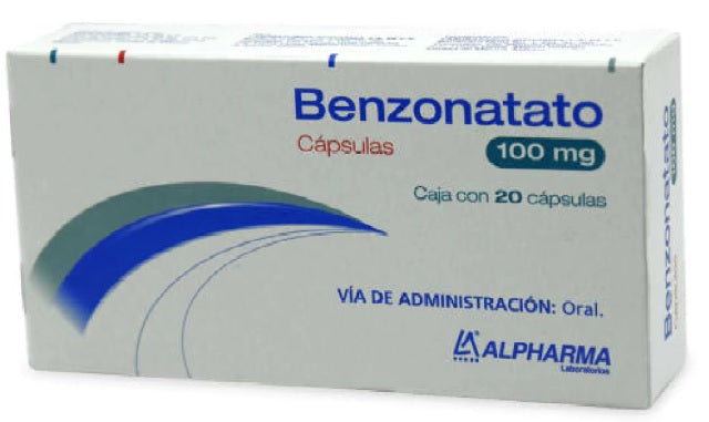 BENZONATATO CAP. 100 MG. CAJA C/20
