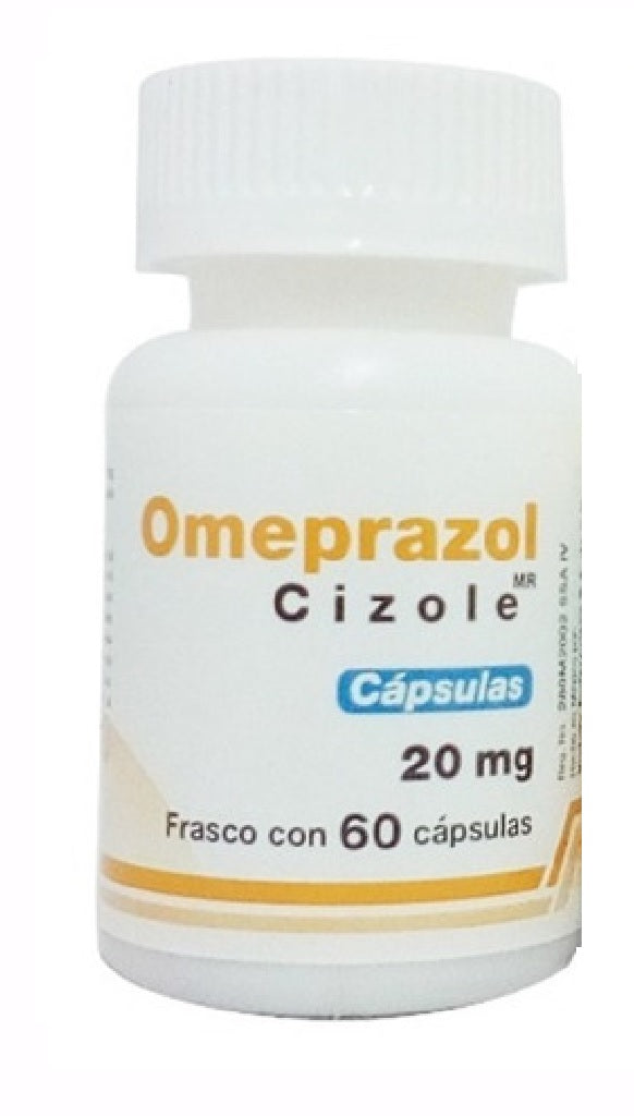 CIZOLE CAP. 20 MG. CAJA C/60 CAJA
