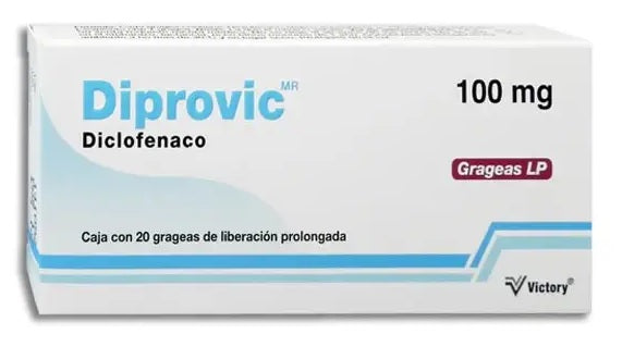 DIPROVIC GRAG. L.P. 100 MG. CAJA C/20
