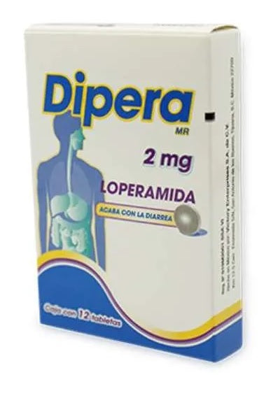 DIPERA TAB. 2 MG. CAJA C/12