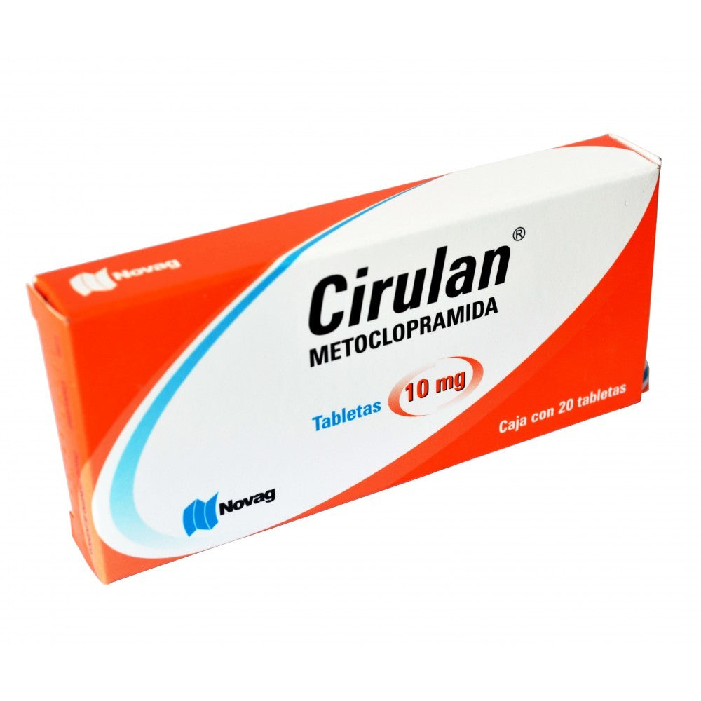 CIRULAN TAB. 10 MG. CAJA C/20