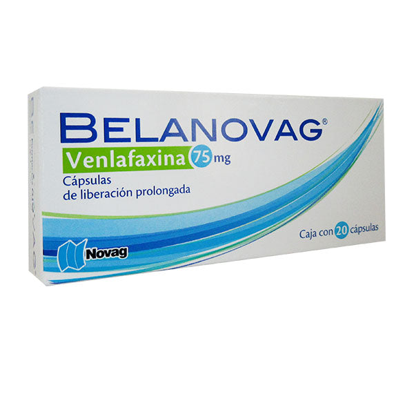 BELANOVAG CAP. L.P. 75 MG. CAJA C/20