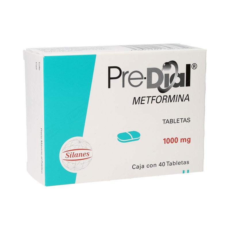 PREDIAL TAB 1,000 MG CAJA C/40