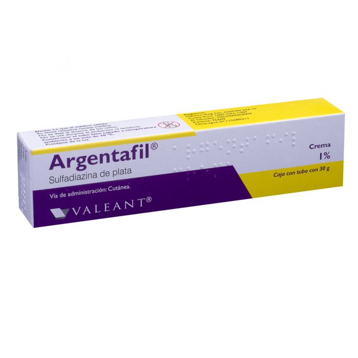 ARGENTAFIL CMA. 1% CAJA C/TUBO C/30 G.