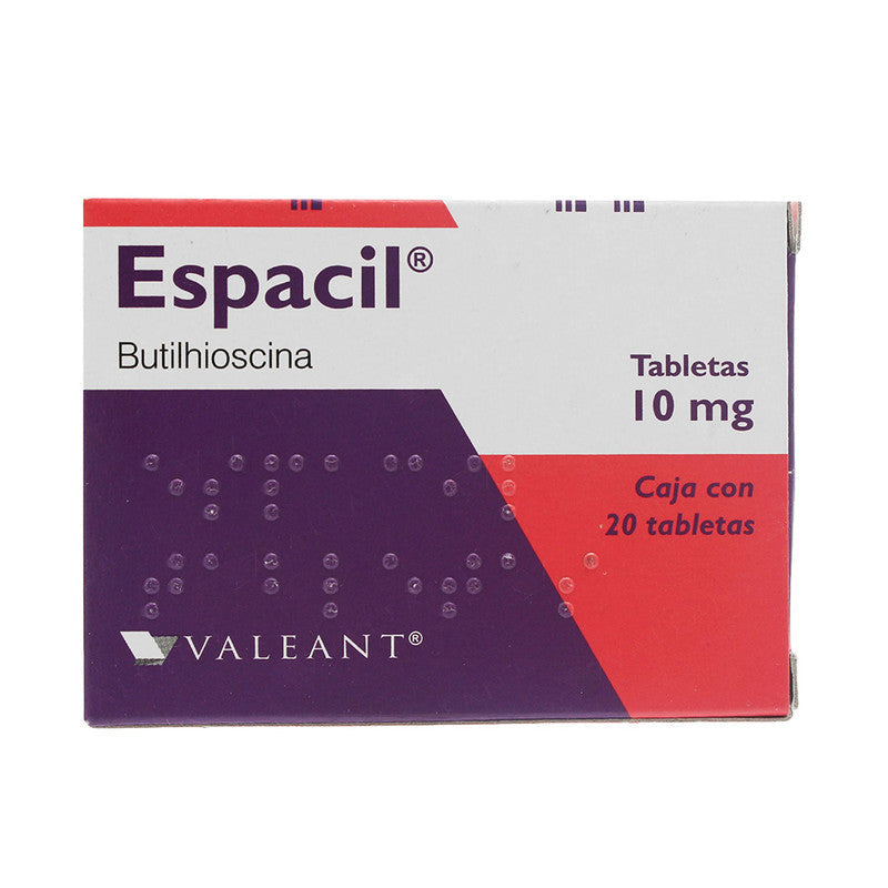 ESPACIL TAB 10 MG CAJA C/20