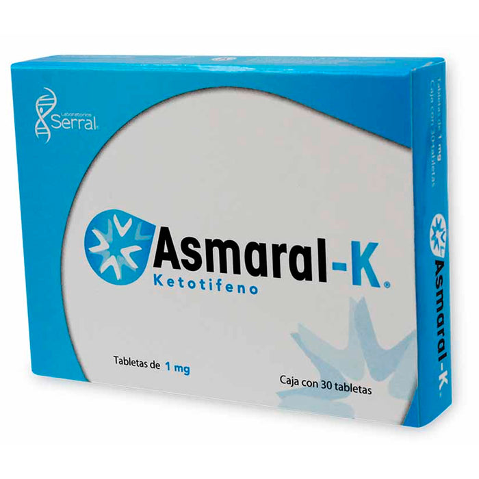 ASMARAL K COMPR. 1 MG. CAJA C/30