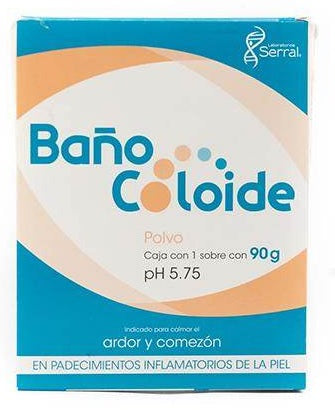 BAÑO COLOIDE PVO. CAJA C/1 SOBRE C/90 G.