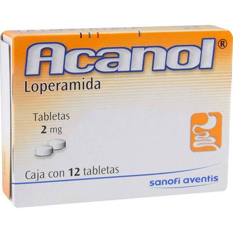 ACANOL TAB. 2 MG. CAJA C/12