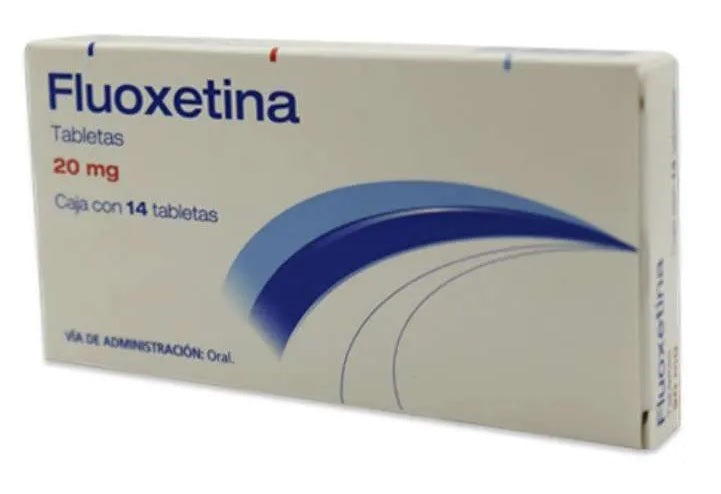 FLUOXETINA TAB. 20 MG. CAJA C/14