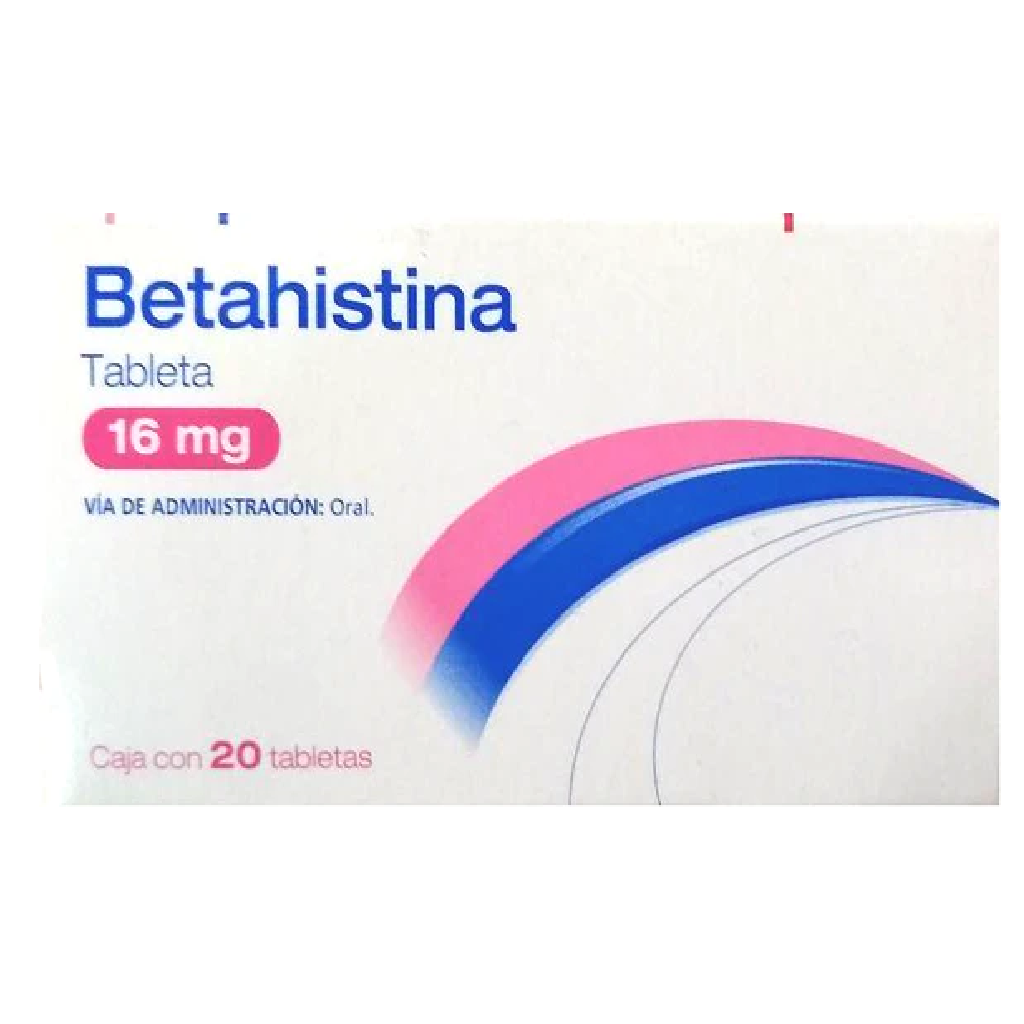 BETAHISTINA TAB. 16 MG. CAJA C/20