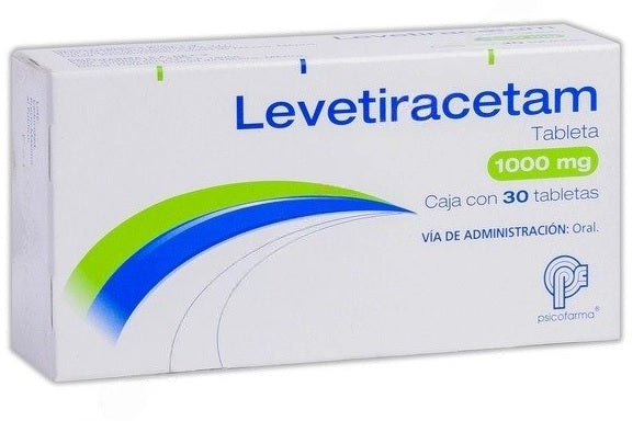 LEVETIRACETAM TAB. 1000 MG. CAJA C/30