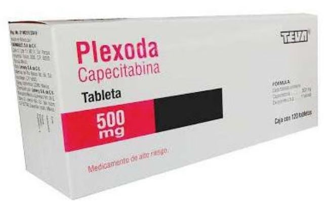 PLEXODA 500MG C/120 TABS