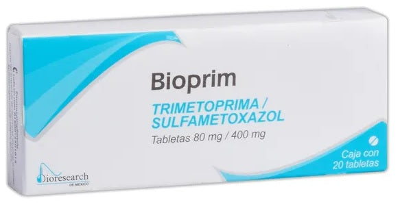 BIOPRIM TAB. 80/400 MG. CAJA C/20