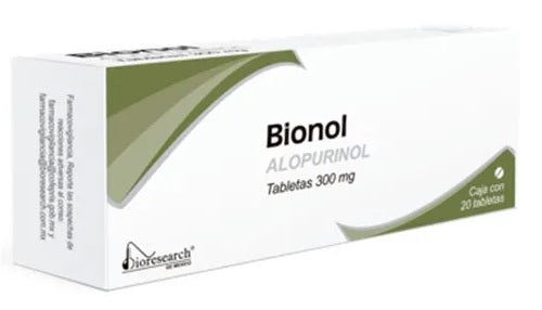 BIONOL TAB. 300 MG. CAJA C/20