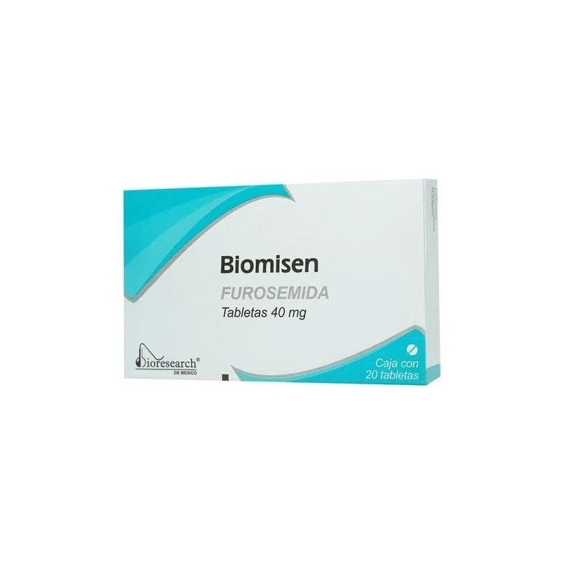BIOMISEN TAB. 40 MG. CAJA C/20
