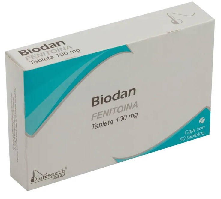 BIODAN TAB. 100 MG. CAJA C/50