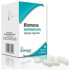 BIOMONA TAB. VAG. 500 MG. CAJA C/10