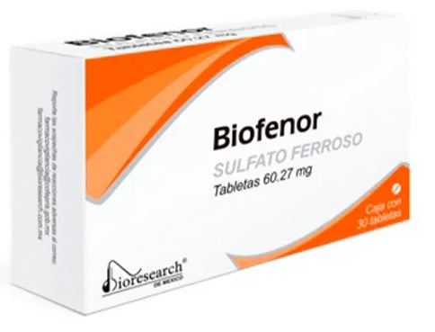 BIOFENOR TAB. 60.27 MG. CAJA C/30