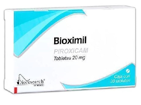 BIOXIMIL TAB. 20 MG. CAJA C/20