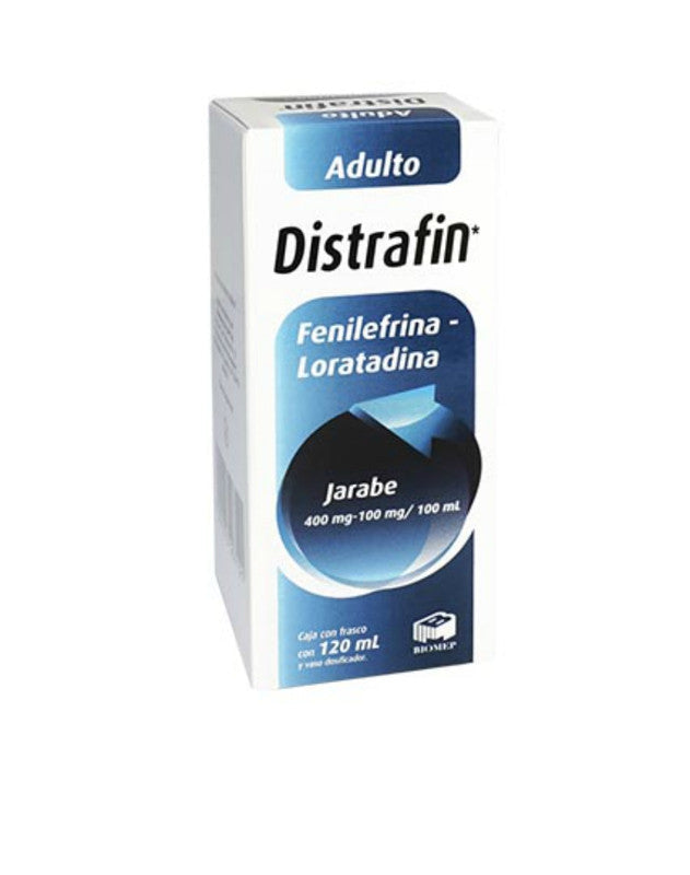 DISTRAFIN JBE ADULTO CAJA C/FCO C/120 ML C/DOSIFICADOR