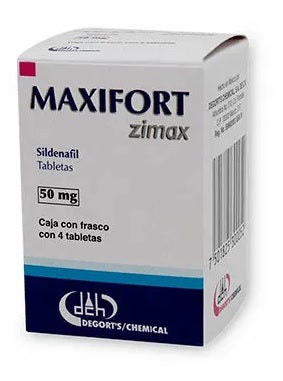 MAXIFORT ZIMAX TAB. 50 MG. CAJA C/4