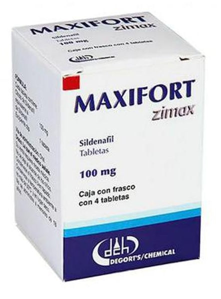 MAXIFORT ZIMAX TAB. 100 MG. CAJA C/4