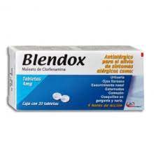 BLENDOX TAB. 4 MG. CAJA C/20