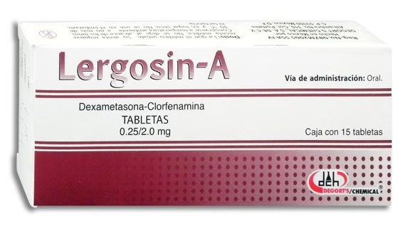LERGOSIN A TAB. CAJA C/15