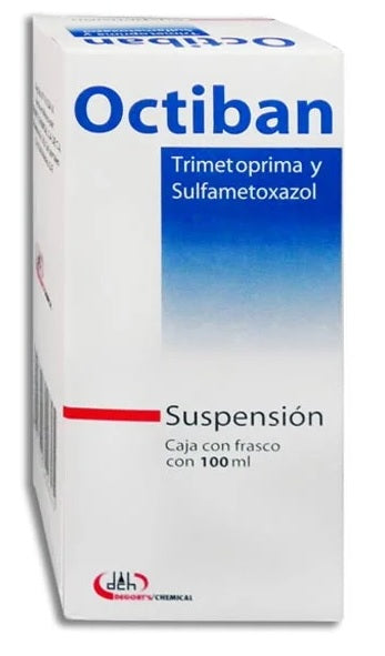 OCTIBAN SUSP. 40/200 MG. CAJA C/FCO. C/100 ML.