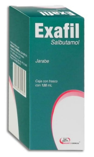 EXAFIL JBE. CAJA C/FCO. C/120 ML.