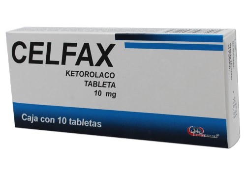 CELFAX TAB. 10 MG. CAJA C/10