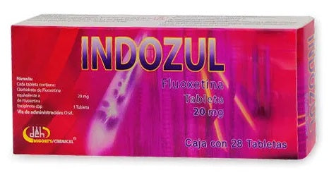 INDOZUL TAB. 20 MG. CAJA C/28